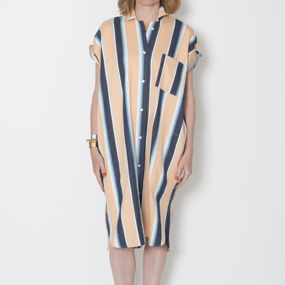 Sbj Austin Striped Dress
